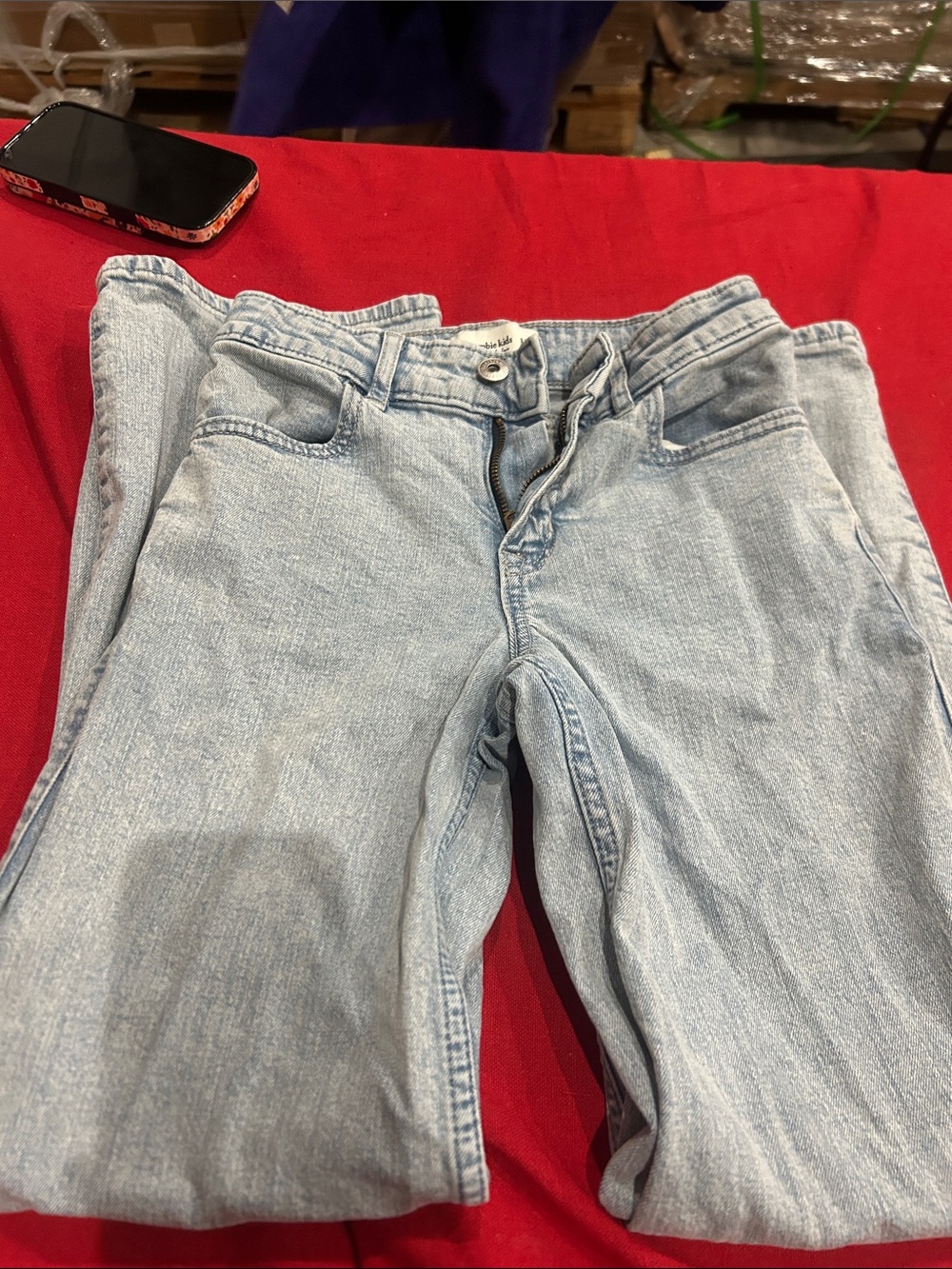 Light Wash Denim Jeans